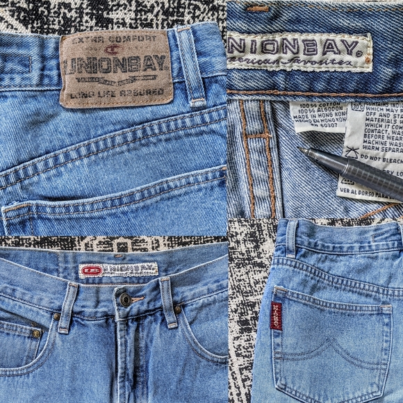 Jean Shorts - JORTS - Vtg Union Bay High Rise - Picture 12 of 16